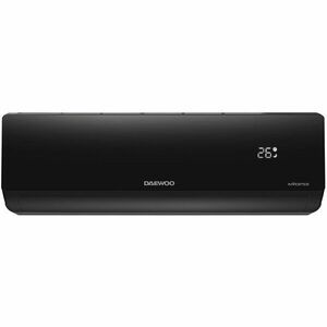 Aparat de aer conditionat Daewoo 9000 BTU WI-FI, A++, kit de instalare inclus (3m), filtre cu ioni de argint, functie iFeel, Eco Mode, DAC-09CHSDB, negru imagine