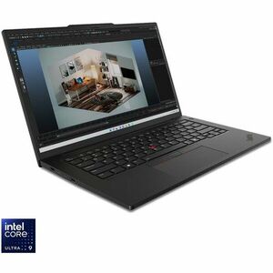Laptop Lenovo ThinkPad P14s Gen 5 cu procesor Intel® Core™ Ultra 9 185H pana la 5.1GHz, 14.5'' 3K, IPS, 120Hz, 64GB DDR5 RAM, 1TB SSD, Intel® Arc™ Graphics, Windows® 11 Pro, Black, 3y on-site Premium Care imagine