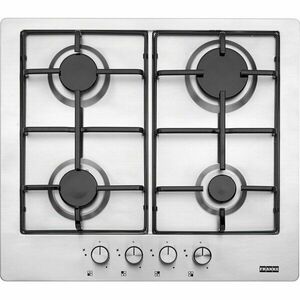 Plita incorporabila Franke New Linear FHNL 604 4G XS E, gaz, 4 arzatoare, 60 cm, siguranta, inox, 106.0489.620 imagine