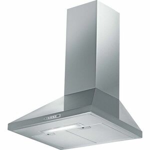 Hota decorativa FJO 624 XS, 430 m3/h, Control butoane, Iluminare LED, 60 cm, Inox imagine