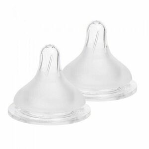 Set tetine premium din silicon pentru biberon Spectra, marimea XS imagine