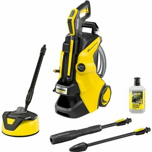 Aparat de spalat cu presiune Karcher K5 Power Control Home Flex, putere 2100 W, 145 bar presiune maxima, 500 l/h debit maxim, furtun presiune PremiumFlex 10 m, sistem Plug 'n' Clean, perie exterior T5 , detergent exterior 0.5L, pistol G160Q Powe imagine