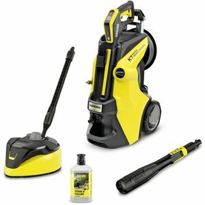 Aparat de spalat cu presiune Karcher K7 Premium Smart Control Home Flex, putere 3000 W, 180 bar presiune maxima, 600 l/h debit maxim, furtun presiune PremiumFlex10 m, 3 in 1 Multi Jet , perie exterior T7, detergent 3 in 1, pistol G180Q Smart Control imagine