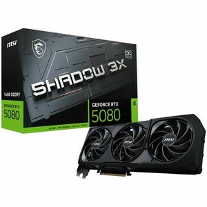 Placa video MSI GeForce RTX 5080 16G SHADOW 3X OC, 256 bit, GDDR7 imagine