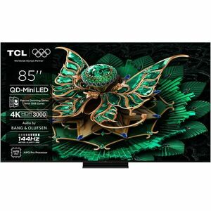 Televizor TCL MiniLed 85C7K, 214 cm, Smart Google TV, 4K Ultra HD, 100Hz, Clasa D (Model 2025) imagine