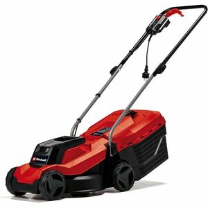 Masina de tuns gazon/iarba electrica Einhell GC-EM 1000/32, putere 1000 W, latime taiere 32 cm, inaltime de taiere 30 - 70 mm, 3 trepte de taiere, sac colector 30 L, maner pliabil imagine