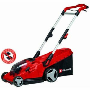 Masina de tuns gazon/iarba pe acumulator Einhell GP-CM 36/41 Li-Solo Power X-Change, 36 V, latime de taiere 41 cm, pana la 500 mp, motor fara perii, inaltime de taiere 25-75 mm, sac colector 50 L, fara acumulator si incarcator in setul de livrare imagine