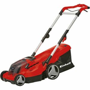 Masina de tuns gazon/iarba pe acumulator Einhell GE-CM 36/37 Li-Solo, 36 V, latime taiere 37 cm, inaltime taiere 25-75 mm, 6 trepte de taiere, sac colectare 45 L, fara acumulator si incarcator in setul de livrare imagine