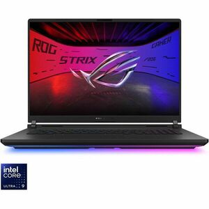 Laptop Gaming ASUS ROG Strix SCAR 18 G835LW cu procesor Intel® Core™ Ultra 9 275HX pana la 5.4GHz, 18, 2.5K WQXGA, Mini LED, 240Hz, G-Sync, 64GB DDR5, 2TB + 2TB SSD, NVIDIA® GeForce RTX™ 5080 16GB GDDR7, No OS, Off Black imagine