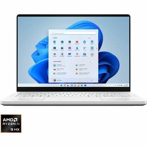 Laptop Gaming ASUS ROG Zephyrus G14 GA403WW cu procesor AMD Ryzen™ AI 9 HX 370 pana la 5.1GHz, 14, 3K, OLED, 120Hz, G-Sync, 64GB LPDDR5X, 2TB SSD, NVIDIA® GeForce RTX™ 5080 16GB GDDR7, Windows 11 Pro, Platinum White imagine