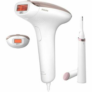 Epilator IPL PHILIPS Lumea Avanced BRI921/00, 250.000 impulsuri, 1 accesoriu, retea, alb-roz + Trimmer imagine