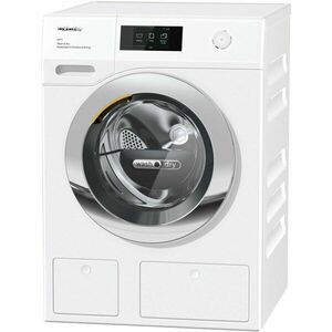 Masina de spalat rufe cu uscator Miele WTR870WPM, Spalare 8 kg, Uscare 5 kg, 1600 rpm, Clasa A, TwinDos, QuickPower, Alb imagine