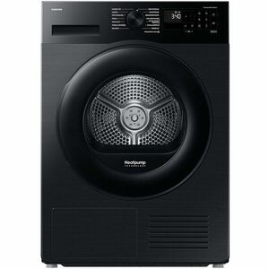 Uscator de rufe Samsung DV90DG52A0ABLE, Pompa de caldura 9 kg, Clasa A+++, Smart Things, Quick Dry, Optimal Dry. WiFi, Negru imagine