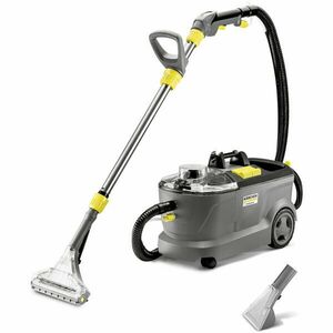 Aspirator cu spalare prin injectie-extractie profesional Puzzi 10/1, 1250 W, Capacitate maxima de suprafata (m²/h) 20 - 25, Antracit imagine