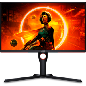 Monitor Gaming AOC 25G3ZM 24.5 Full HD, WLED, VA, 240Hz, 1MS, HDMI, DisplayPort, USB hub, Pivot imagine