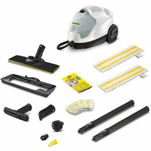 Aparat de curatat cu aburi Karcher Steam Cleaner SC 4 EasyFix Plus, 1.512-640.0, 2000 W, 3.5 bari, Rezervor 0.8 l Alb/Negru imagine