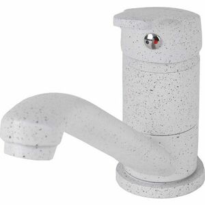 Baterie bucatarie SanDonna F 1066, cu aerator, cartus ceramic, Alama, Gri imagine