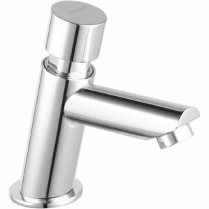 Baterie lavoar Ferro Presstige Pro Z501, cu temporizare apa rece, Crom imagine