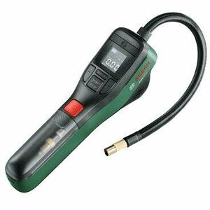 Pompa pneumatica Bosch EasyPump 0603947000, 3.6 V, 3 Ah, 10 bar/150 psi presiune maxima, 1030 kPa putere maxima, 10 l/min volum, supapa, ac pentru minge, adaptor volum, cabluUSB, geanta imagine