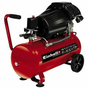 Compresor cu ulei Einhell TC-AC 420/50/10 V, 2200 W, 10 bar presiune lucru, 50 l capacitate rezervor, 245 l/min debit aer refulat, 420 l/min debit aer aspirat imagine