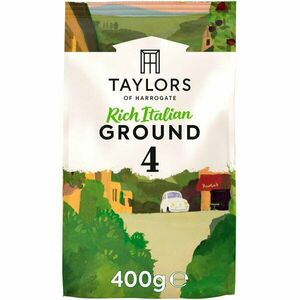 Cafea macinata, Rich Italian, Taylors of Harrogate, 100% Arabica, 400 g imagine
