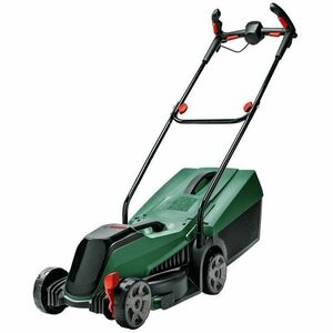 Masina de tuns gazon/iarba pe acumulator Bosch CityMower 18V-32-300, 18 V 4.0 Ah, 32 cm latime taiere, inaltime taiere 30-60 mm, 3 trepte de taiere, sac colector 31 L, fara acumulator si incarcator in setul de livrare imagine