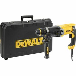Ciocan rotopercutor DEWALT D25144K SDS-PLUS, 900 W, 3 J, 1450 BPM, 1450 RPM, mandrina interschimbabila + geanta de transport + maner lateral + limitator adancime imagine