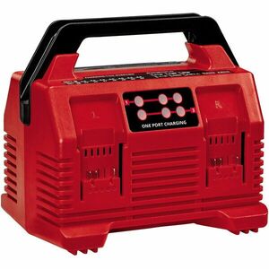 Incarcator 4 acumulatori Einhell Power X-Quattrocharger 4A Power X-Change 4512102, incarcare simultana pana la 4 acumualtori, 18 V, 4 Ah imagine