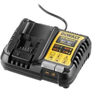 Incarcator compact slim acumulatori DeWALT DCB1104 XR compatibilitate multipla, incarca toate bateriile DeWALT de 10, 8V, 12V, 14, 4V și 18V XR Li-Ion, sistem de incarcare în 2 etape, indicator LED imagine