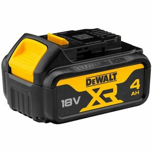Acumulator Li-Ion DeWALT DCB182 XR 18V 4 Ah compatibilitate multipla, indicator nivel de incarcare, compatibil cu toate uneltele electrice DeWALT 18V XR imagine