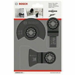 Set 3 accesorii multicutter Bosch Professional pentru placi ceramice PRO imagine