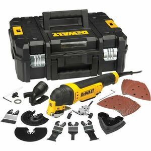 Scula electrica multifunctionala oscilanta DWE315KT, DeWalt, Cu 37 Accesorii + Valiza Profesionala TSTAK imagine