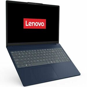 Laptop Lenovo IdeaPad Slim 3 15AHP10 cu procesor AMD Ryzen™ 7 8840HS pana la 5.1GHz, 15.3 WUXGA IPS, 16GB DDR5 RAM, 512GB SSD, AMD Radeon™ 780M Graphics, No OS, Cosmic Blue imagine