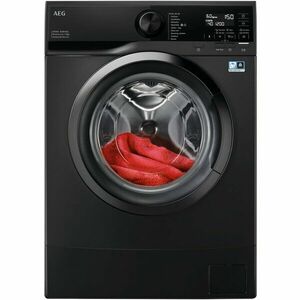 Masina de spalat rufe Slim AEG LSR6E26DXE, 6 kg, 1200 rpm, Motor Inverter, Clasa B, ProSense, TimeSave, Antracit imagine