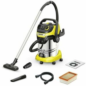 Aspirator universal Karcher WD 6 P S V-30/6/22/T Black, 1.628-361.0, 30l, 1300W, Galben/Negru imagine