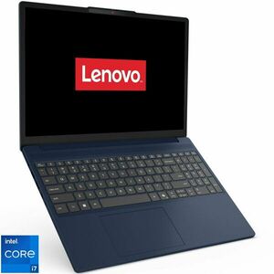 Laptop Lenovo IdeaPad Slim 3 15IRH10 cu procesor Intel® Core™ i7-13620H pana la 4.9GHz, 15.3 WUXGA, IPS, 24GB DDR5 RAM, 1TB SSD, Intel® UHD Graphics, No OS, Cosmic Blue imagine