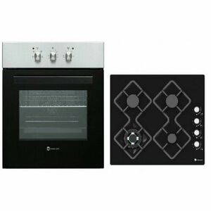 Pachet cuptor electric incorporabil ROMA inox + Plita gaz NEW CRY SP60 imagine