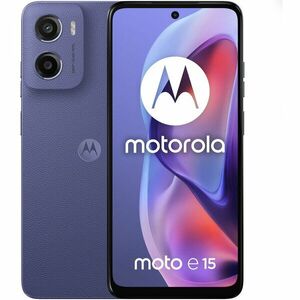 Telefon mobil Motorola E15, Dual SIM, 2GB RAM, 64GB, Fresh Lavender imagine