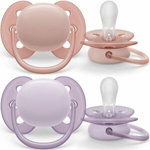 Set 2 suzete Philips-Avent SCF091/31, Ortodontica si fara BPA, 0-6 luni imagine
