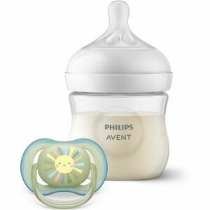 Set Philips Avent SCD837/10 biberon Natural Response 125ml + suzeta Ultra Air, 0-6 luni imagine