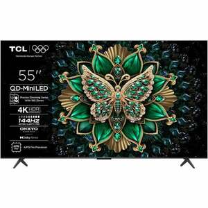 Televizor TCL MiniLed 55C6K, 139 cm, Smart Google TV, 4K Ultra HD, 100Hz, Clasa F (Model 2025) imagine