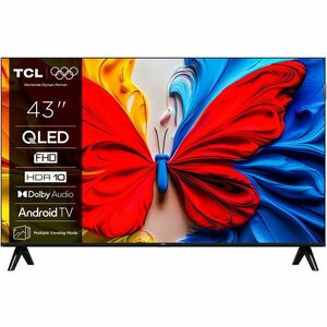 Televizor TCL QLED 43S5K, 108 cm, Smart Android TV, Full HD, Clasa F (Model 2025) imagine