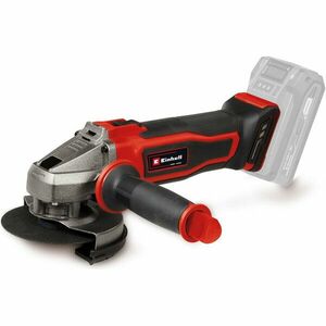 Polizor unghiular fara fir Einhell TE-AG 18/115-2 Li - Solo Power X-Change, 18 V, diametru disc 115 mm, adancime de taiere 28 mm, maner auxiliar, inclus aparatoare de taiere, livrat fara accumulator si incarcator imagine