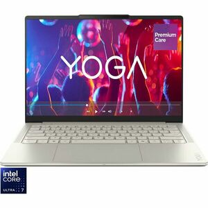 Laptop Lenovo Yoga Slim 7 14ILL10 cu procesor Intel® Core™ Ultra 7 258V pana la 4.8GHz, 14 2.8K WQXGA+, OLED, 120Hz, 32GB LPDDR5x RAM, 1TB SSD, Intel® Arc™ Graphics, Windows® 11 Home, Seashell , 3y on-site Premium Care imagine