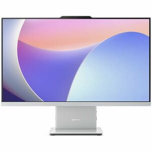 Sistem All-in-One Lenovo IdeaCentre AIO 27ARR9 cu procesor AMD Ryzen™ 7 8845HS pana la 5.1GHz, 27, Full HD, IPS, 16GB DDR5, 512GB SSD M.2 2280 PCIe 4.0x4 NVMe, AMD Radeon™ 780M Graphics, No OS, Cloud Grey imagine