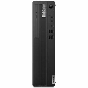 Sistem Desktop PC Lenovo ThinkCentre M75s Gen2 cu procesor AMD Ryzen™ 3 PRO 5350G pana la 4.20 GHz, 16GB DDR4, 256GB SSD + 1TB HDD 7200 RPM, AMD Radeon Graphics, Windows 11 Pro, Black imagine
