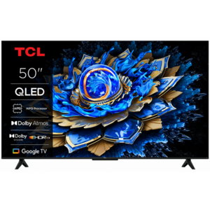 Televizor TCL QLED 50T69C, 126 cm, Smart Google TV, 4K Ultra HD, (Model 2025) imagine