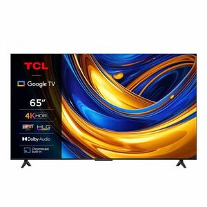 Televizor TCL LED 65P69B, 65''(165cm), Smart Google TV, 4K, Negru imagine