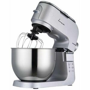 Mixer planetar FRAM FPM-K1500M, 1500W, bol inox 6L, 6 viteze si functie Pulse, Argintiu imagine