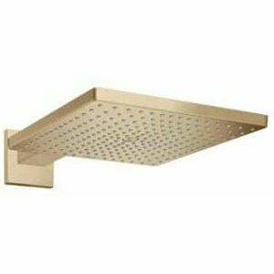 CAP DUS RAINDANCE E 300 AIR 1 JET, 300X300MM, CU PRINDERE PE PERETE CU BRAT 390MM, BRUSHED BRONZE imagine